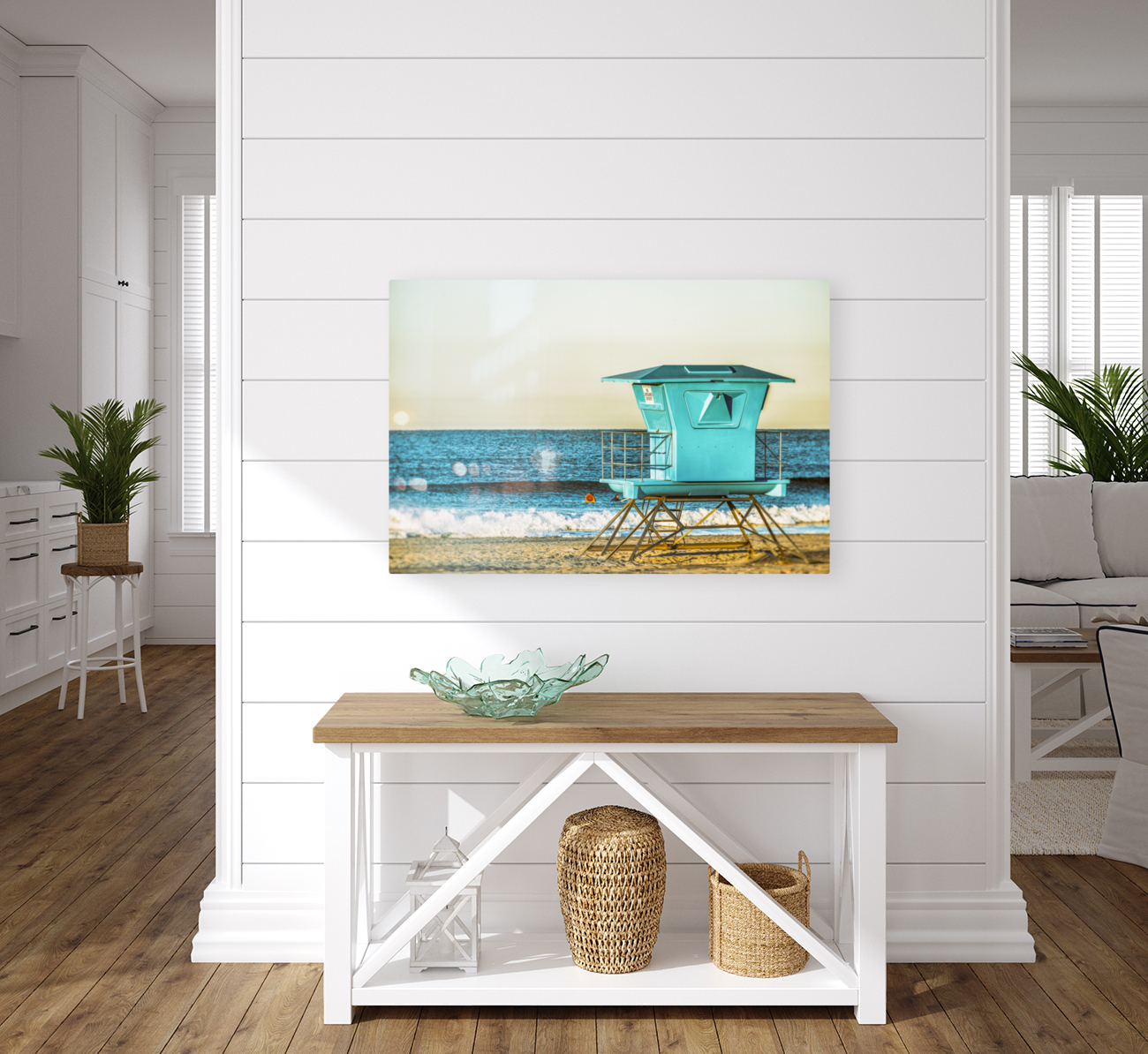 Oceanside Harbor Beach Reproduction