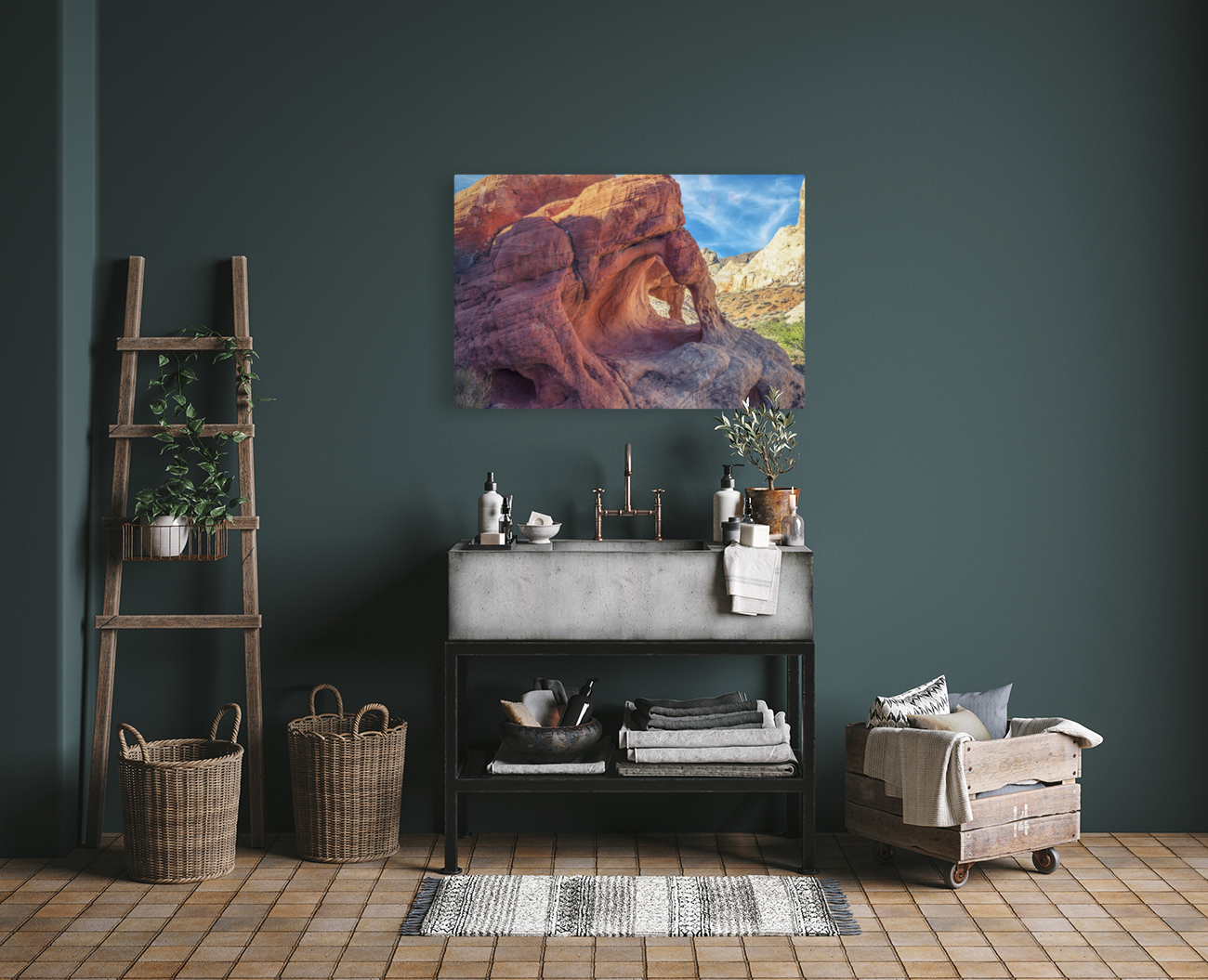 The Fire Cave Reproduction
