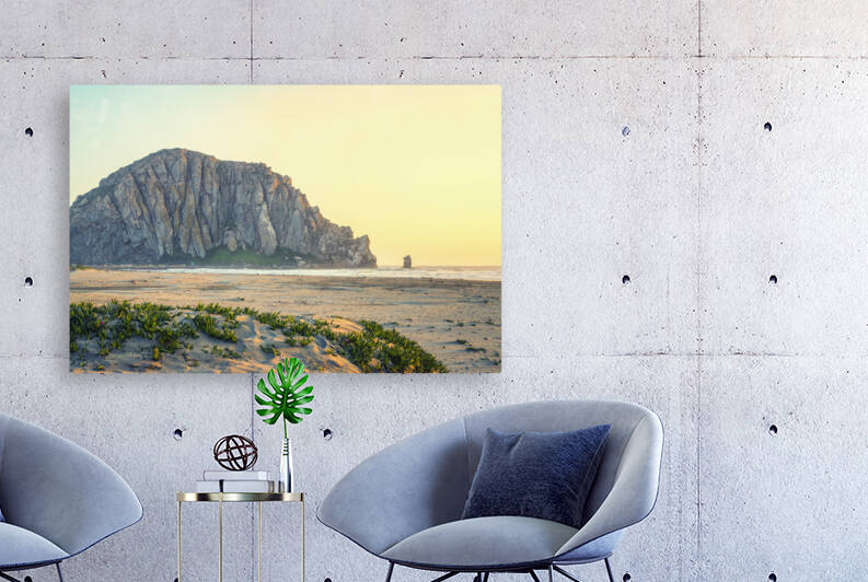 A Morro Rock Sunset by Joseph S Giacalone Photography