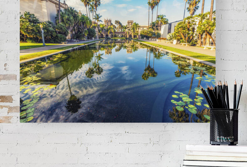Lily Pond At Balboa Park by Joseph S Giacalone Photography