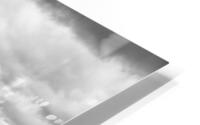 Gray Clouds Monochrome Skyline HD Metal print