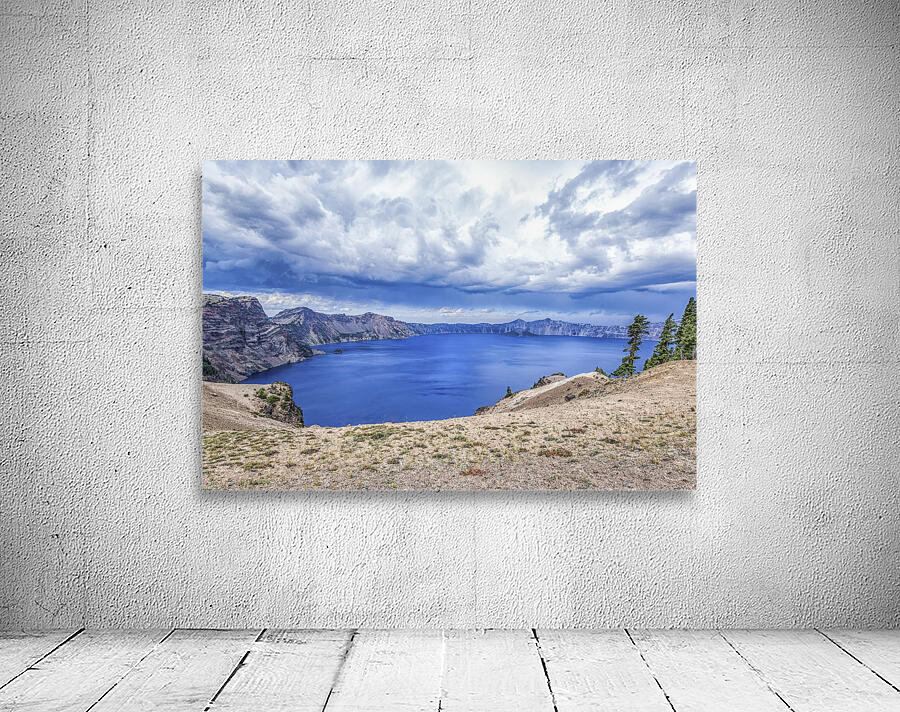 Gray Over Blue Wall Preview