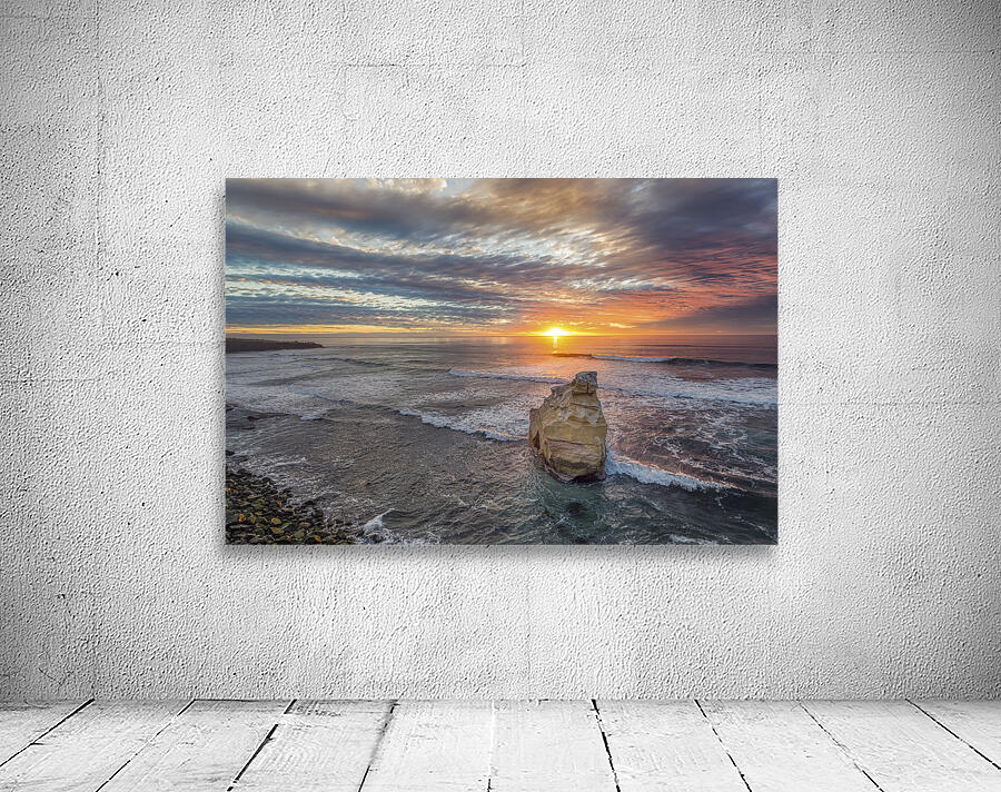 In Alignment Sunset Cliffs Wall Preview