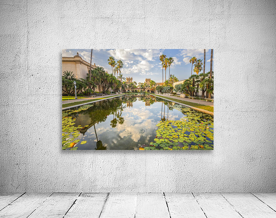 Lily Pond Reflections Wall Preview