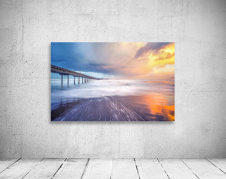 Fire & Ice Sunrise Wall Preview