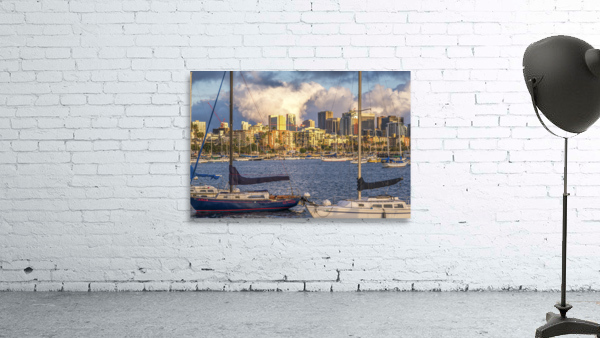 Winter Skyline Wall Preview