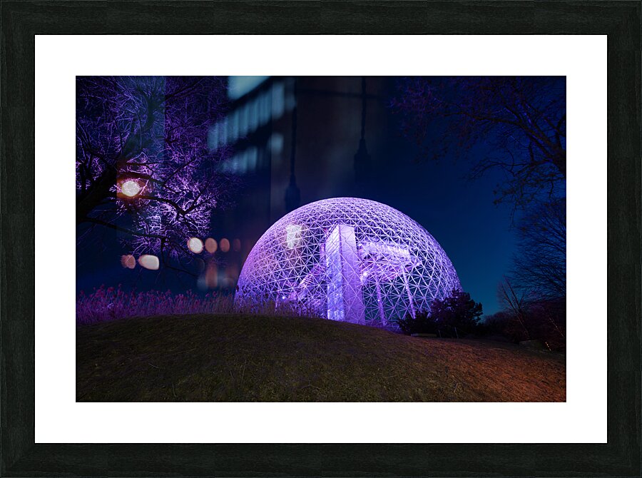 Biodome Picture Frame print