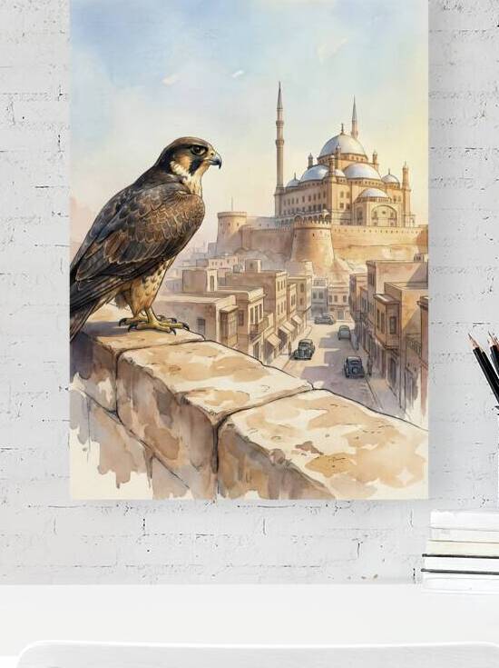 Silent Wings Over the City by Artliste
