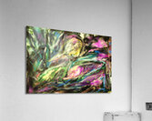 AQUATIC FLOWERS Acrylic Print