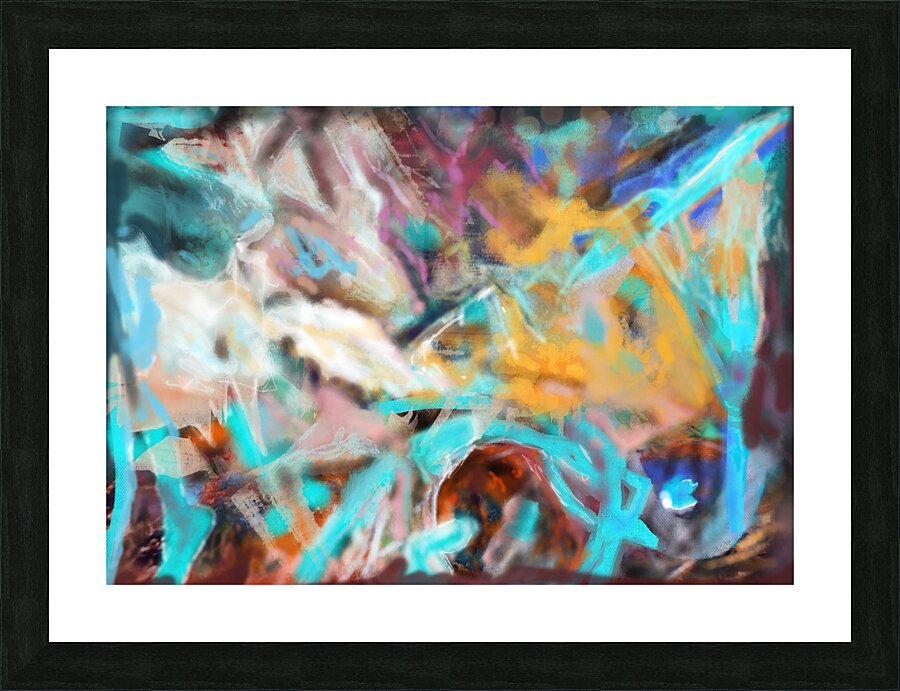 COSMIC FORCES Picture Frame print