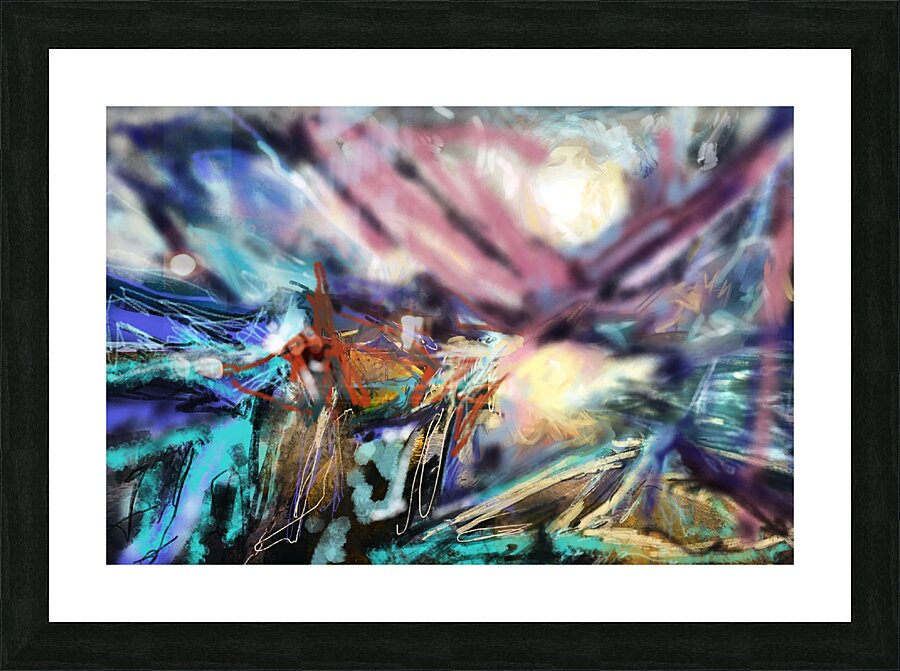 MARINE LANDSCAPE Picture Frame print