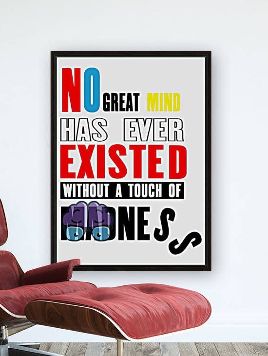 life quotation poster   by kartick dutta 