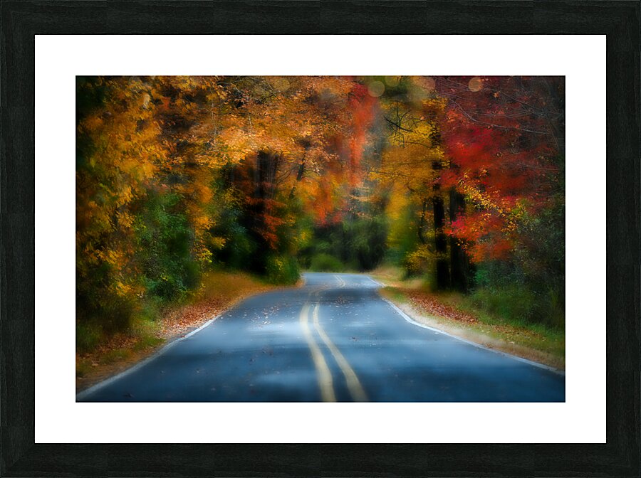 Mystic Fall Picture Frame print