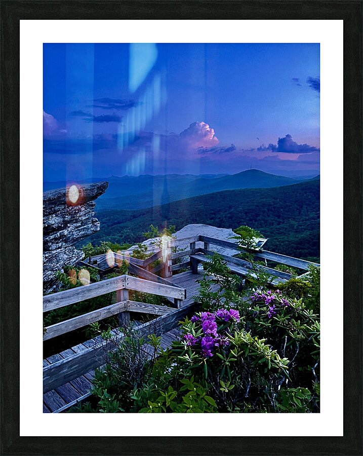 Rough Ridge 2 Picture Frame print
