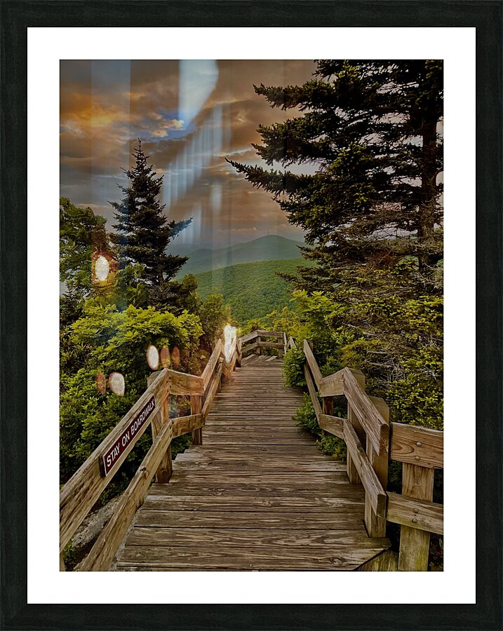 Rough Ridge 1 Picture Frame print