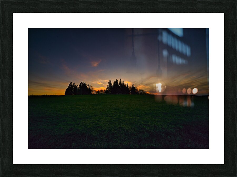 The Graveyard Picture Frame print