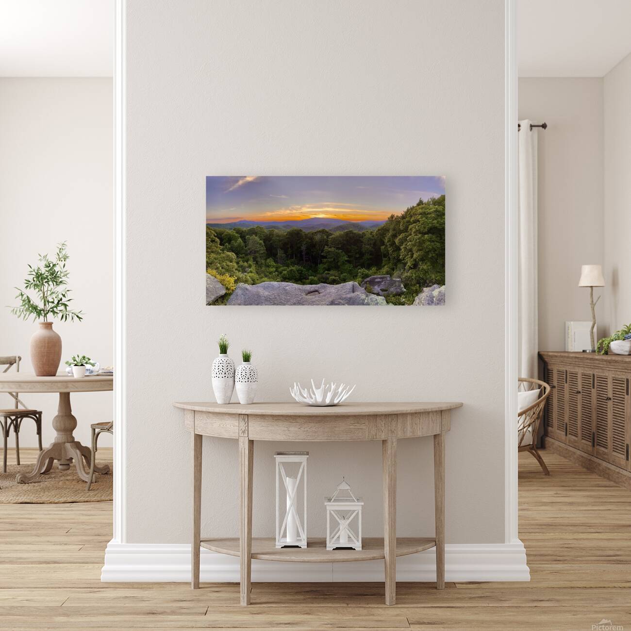 Her Sunset Reproduction
