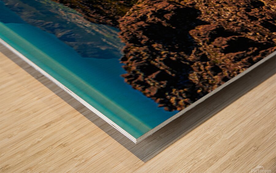 Table Mountain Wood print