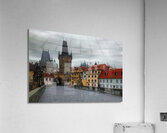 Dreamy Charles Bridge and Prague Castle Acrylic Print