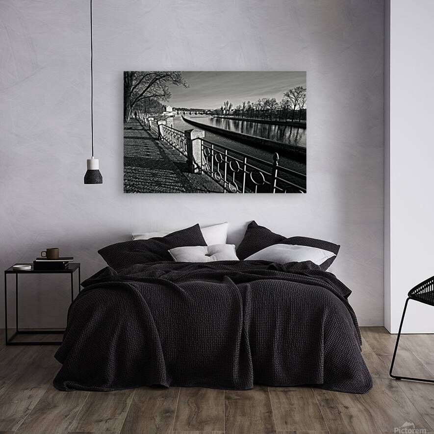  The Vltava embankment - Prague Czechia Reproduction