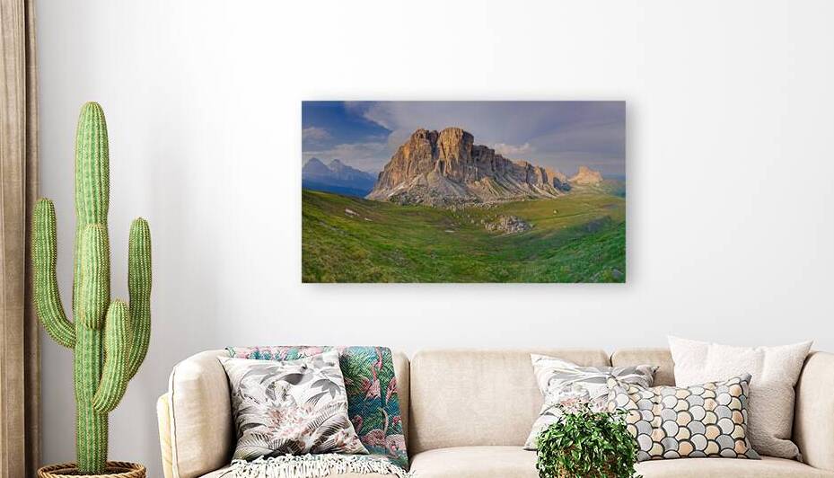 Mountain panorama from Forcella di Giau - Dolomites Italy by KarelStellnerPhoto