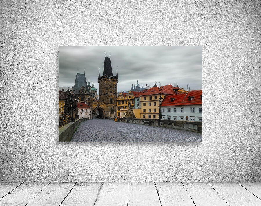 Dreamy Charles Bridge and Prague Castle Wall Preview