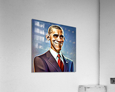 President44 Obama Acrylic Print