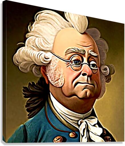 President2 Adams Canvas Print