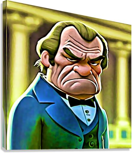 President17 Johnson Canvas Print