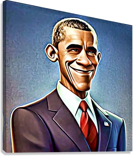 President44 Obama Canvas Print