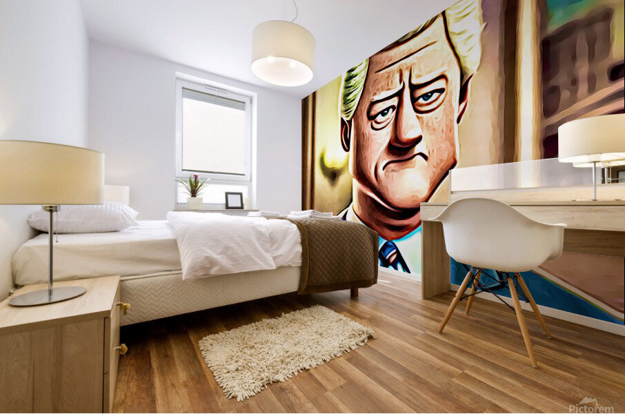 President42 Clinton Mural print