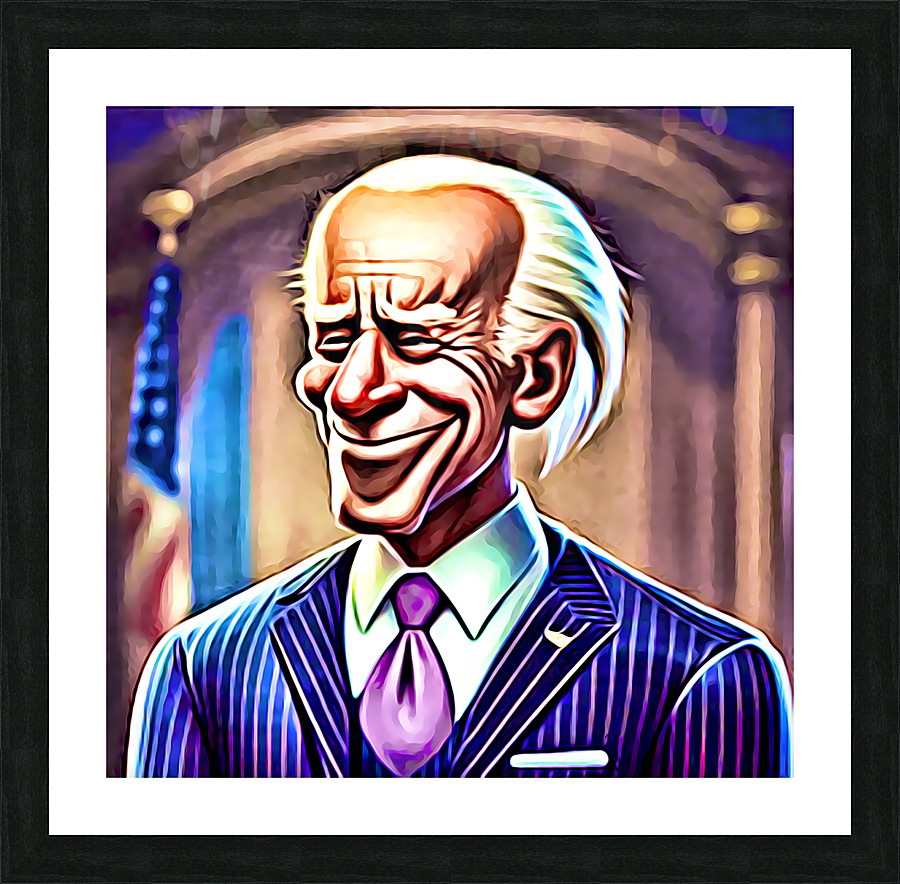 President46 Biden Picture Frame Printing