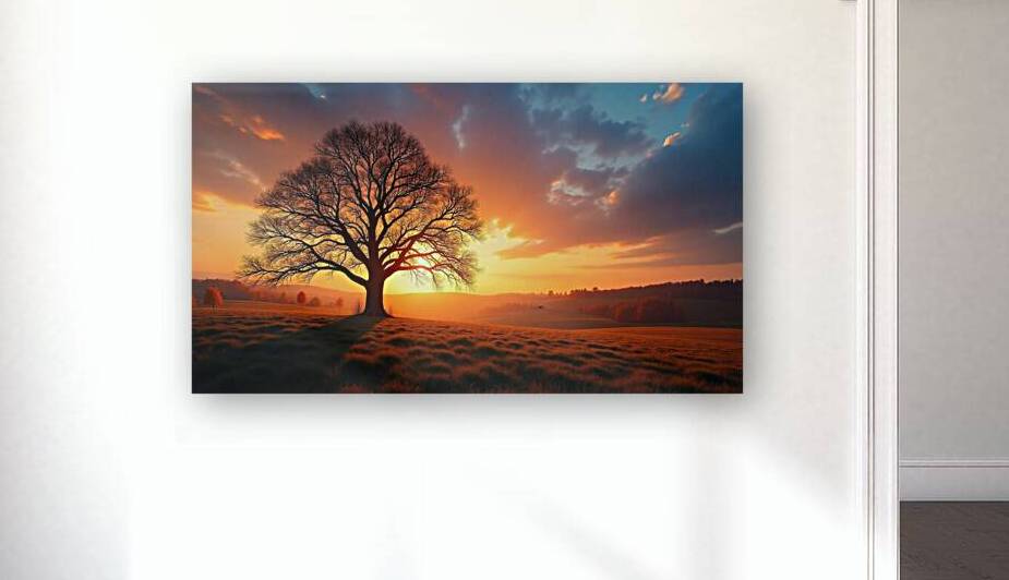 Eternal Sunset Glow by maraji hassan