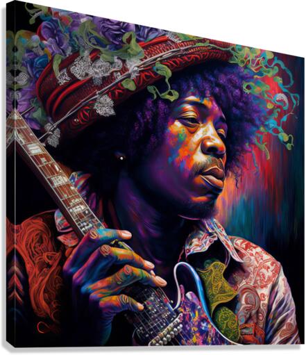 jimi hendrix Canvas Print