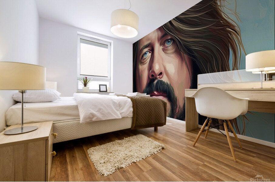 dave grohl Mural print