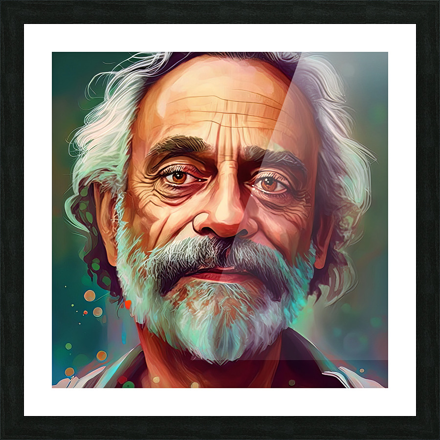 tommy chong Picture Frame print