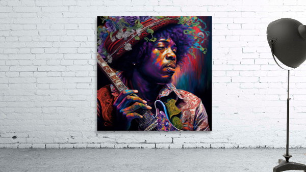 jimi hendrix Wall Preview