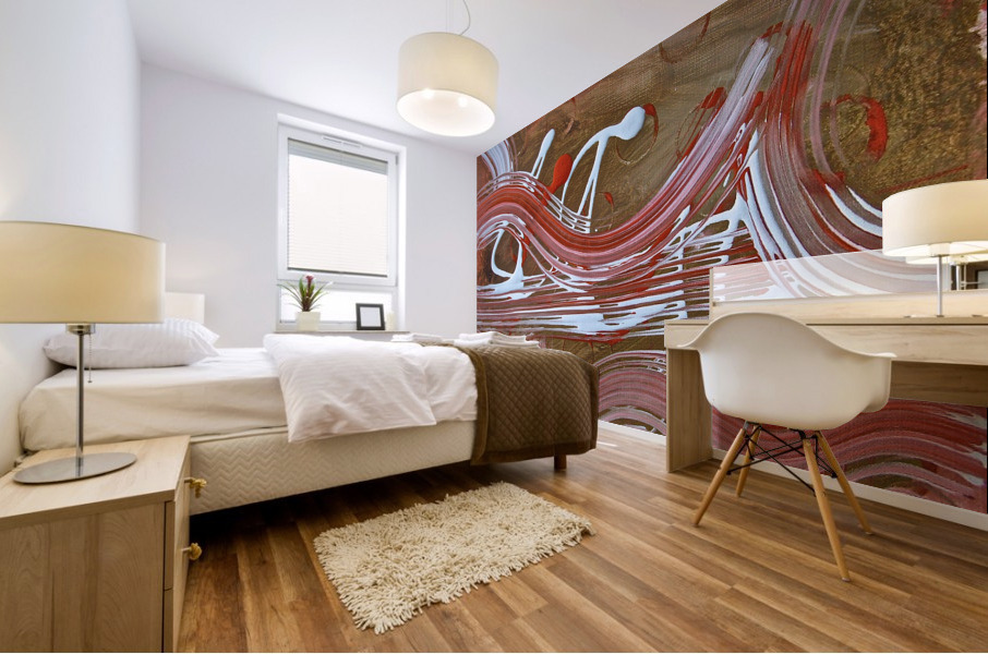 Departures Mural print