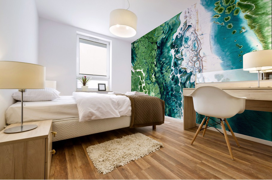 Earth Mural print