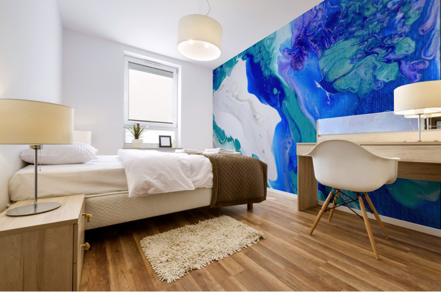 Fluid Mural print