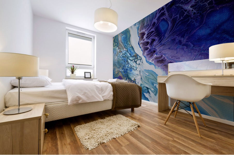 Earthquake Mural print