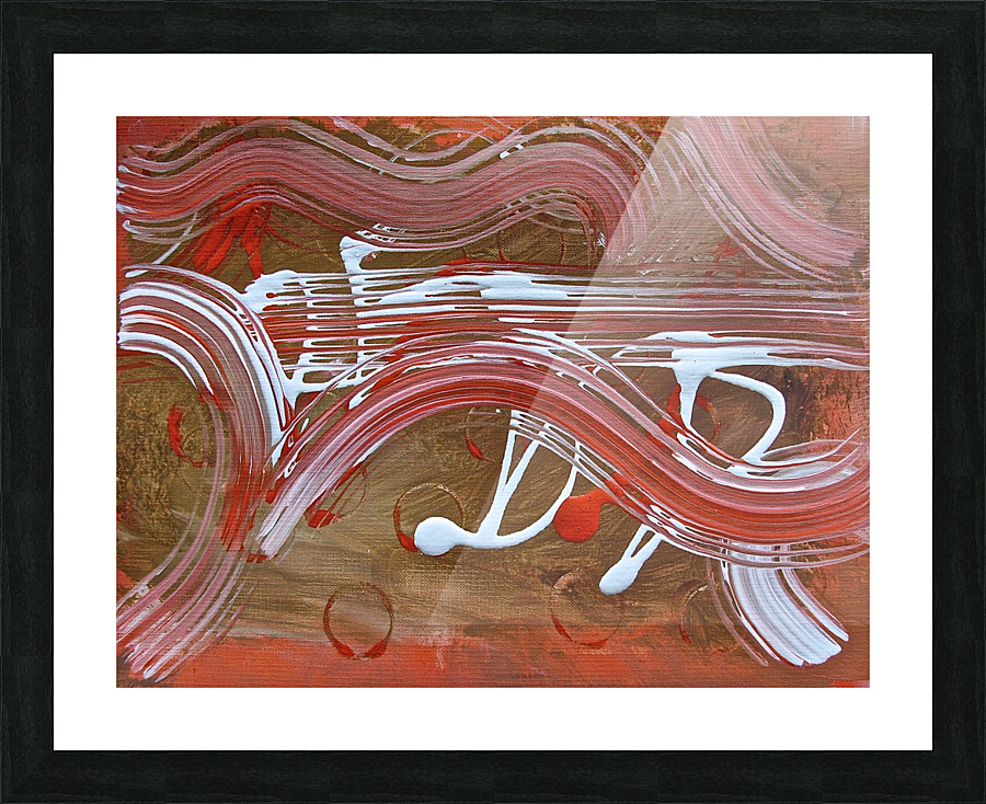 Departures V3 Picture Frame print