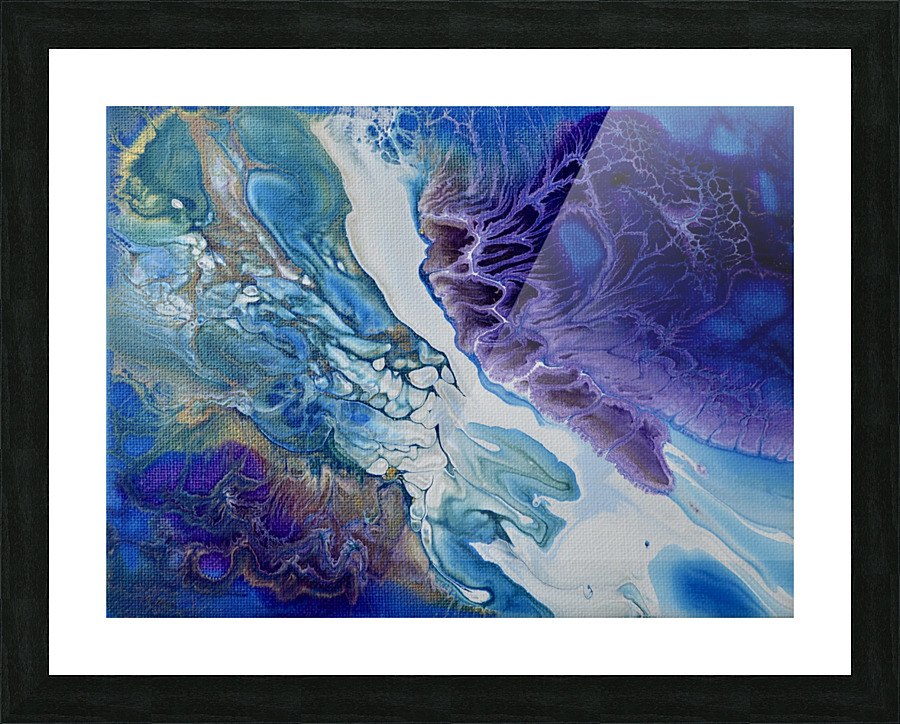 Earthquake Picture Frame print
