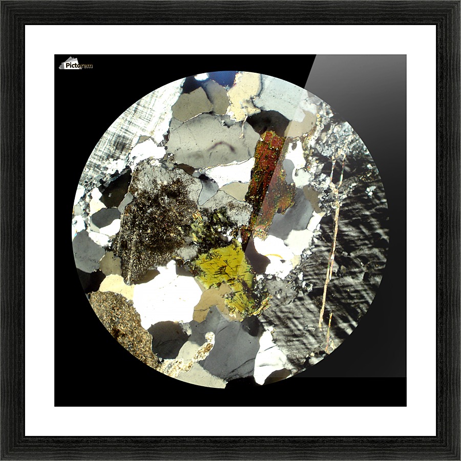 Planet Stone Picture Frame print