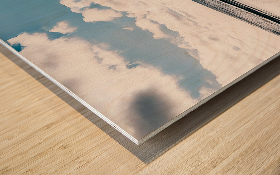 The Moment Wood print