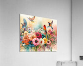 Floral Symphony” Acrylic Print