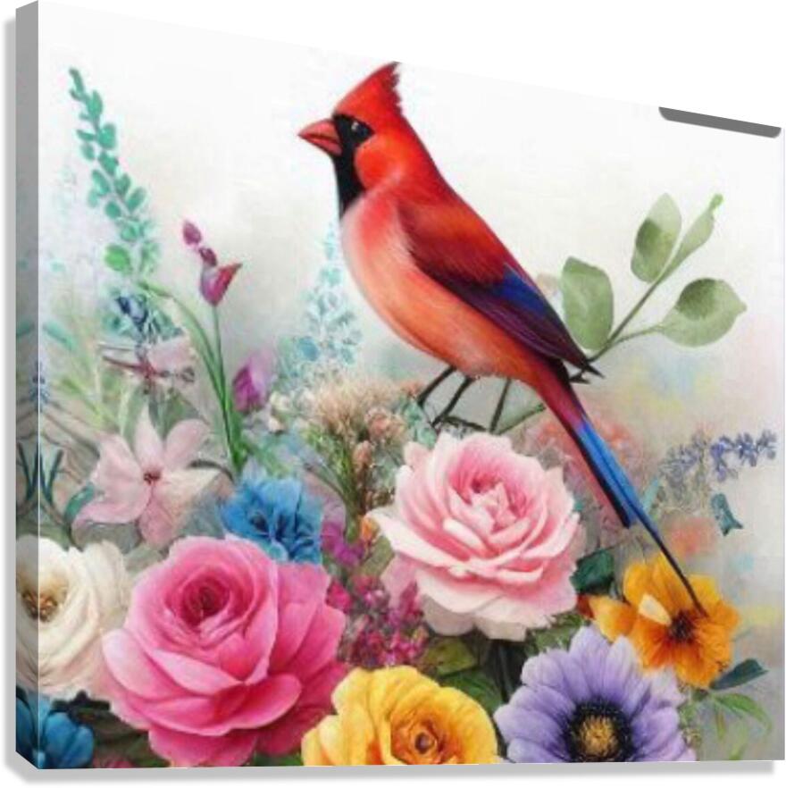 Joyful Garden” Canvas Print