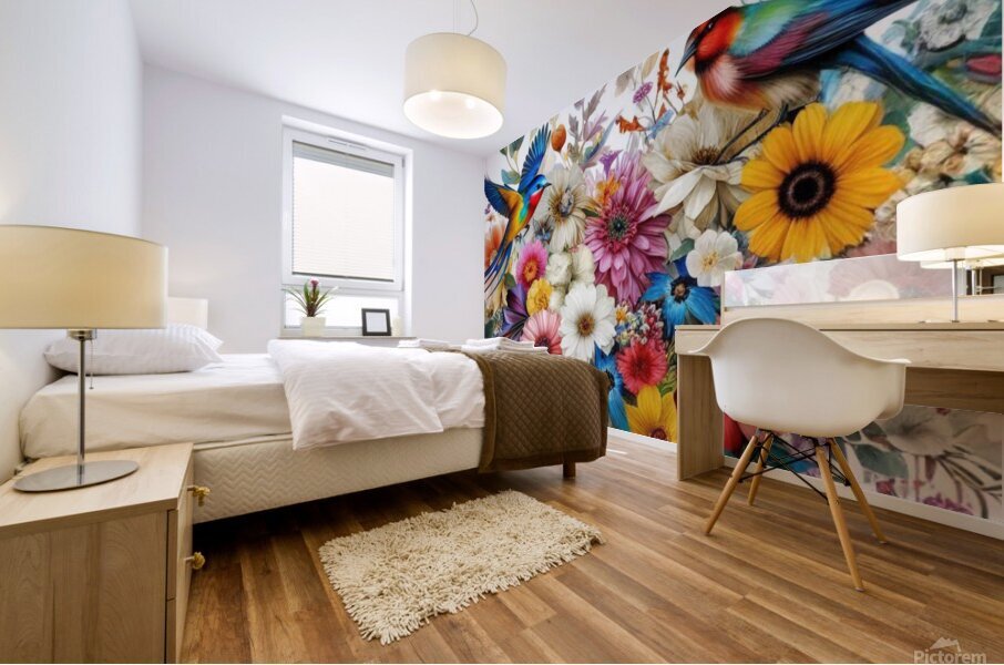 Nature’s Melody” Mural print
