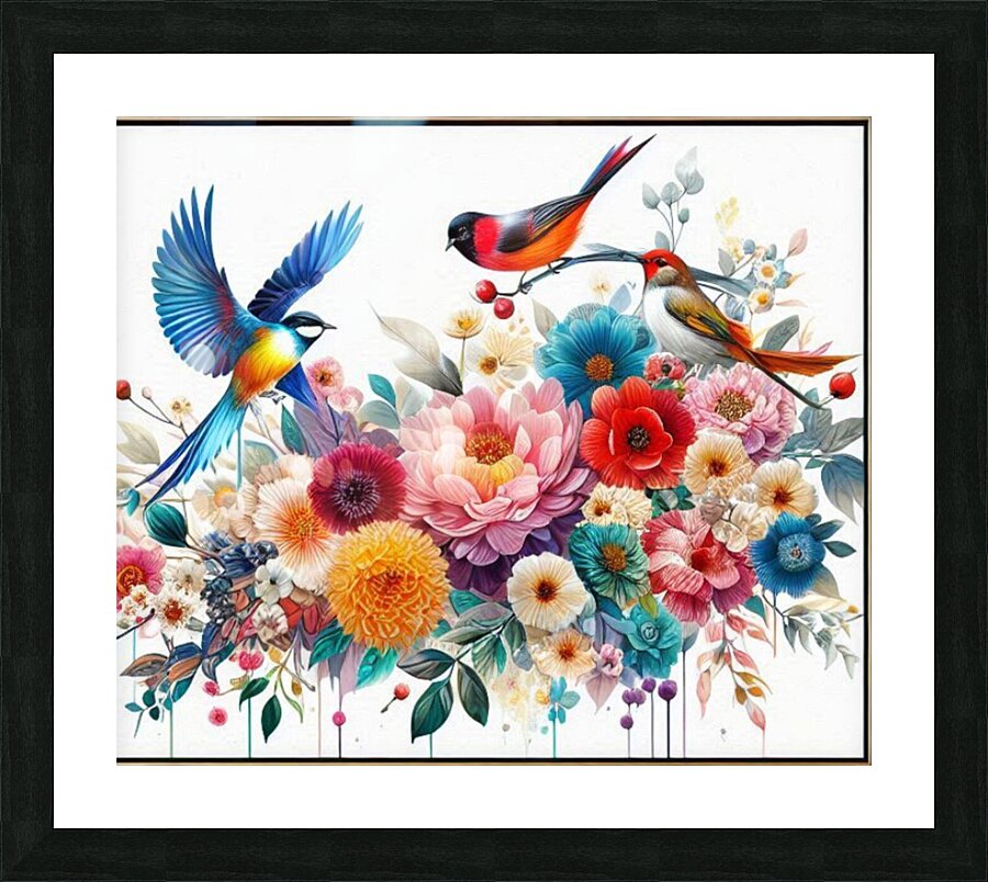 Springtime Harmony” Picture Frame print