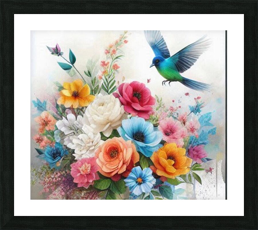 Garden Serenade” Picture Frame print
